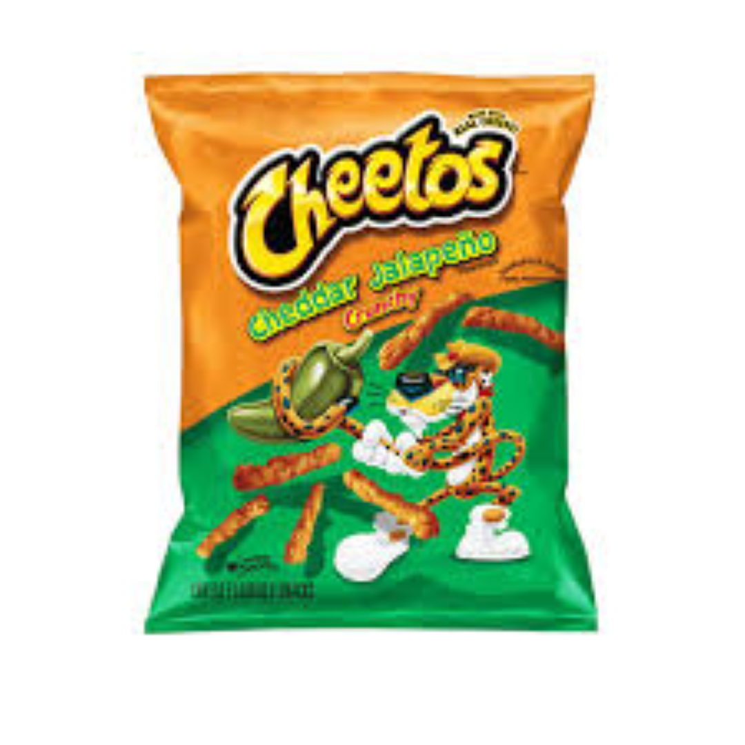 CHEETOS CHEDDAR JALAPENO CRUNCHY 226.8G